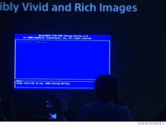 gallery ces horrors sony blue screen