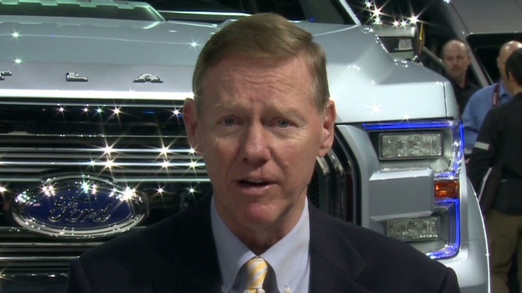 Ford CEO: 'Tremendous demand' for new cars