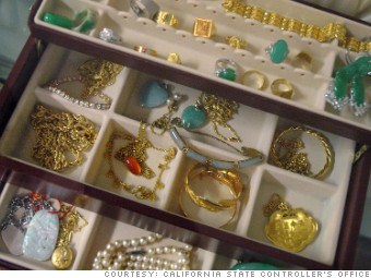 unclaimed property jewelry box