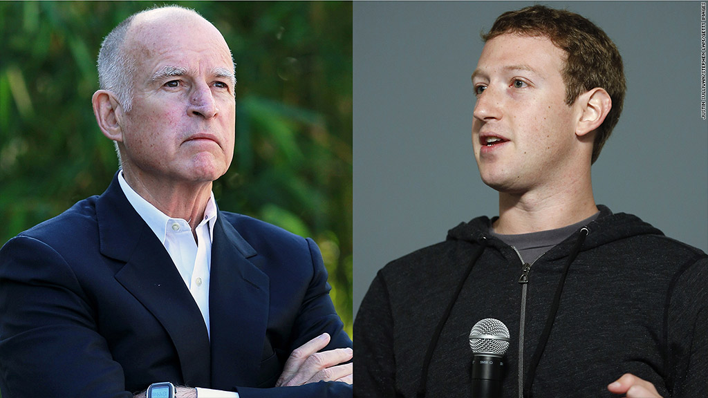 jerry brown mark zuckerberg