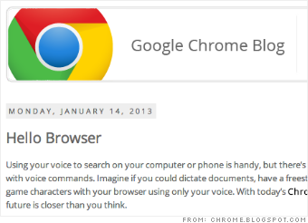 google chrome mouseless browsing