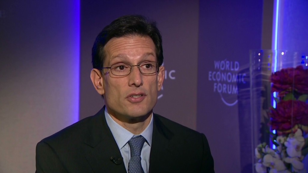 Eric Cantor: Spending is 'the problem'