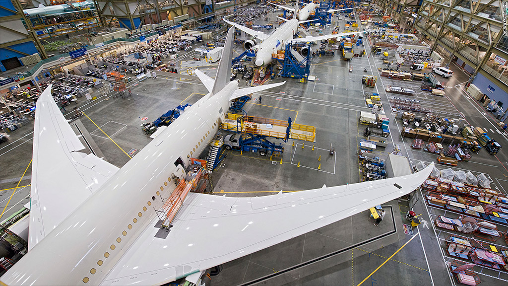 boeing production rate