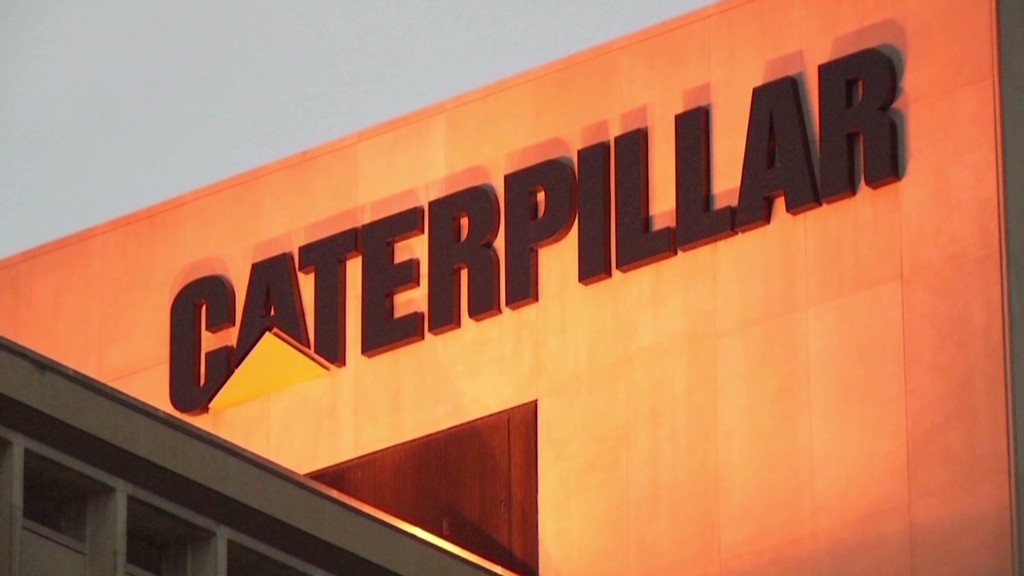 Caterpillar up on cautious outlook