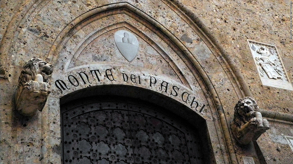 monte dei paschi di siena bank italy