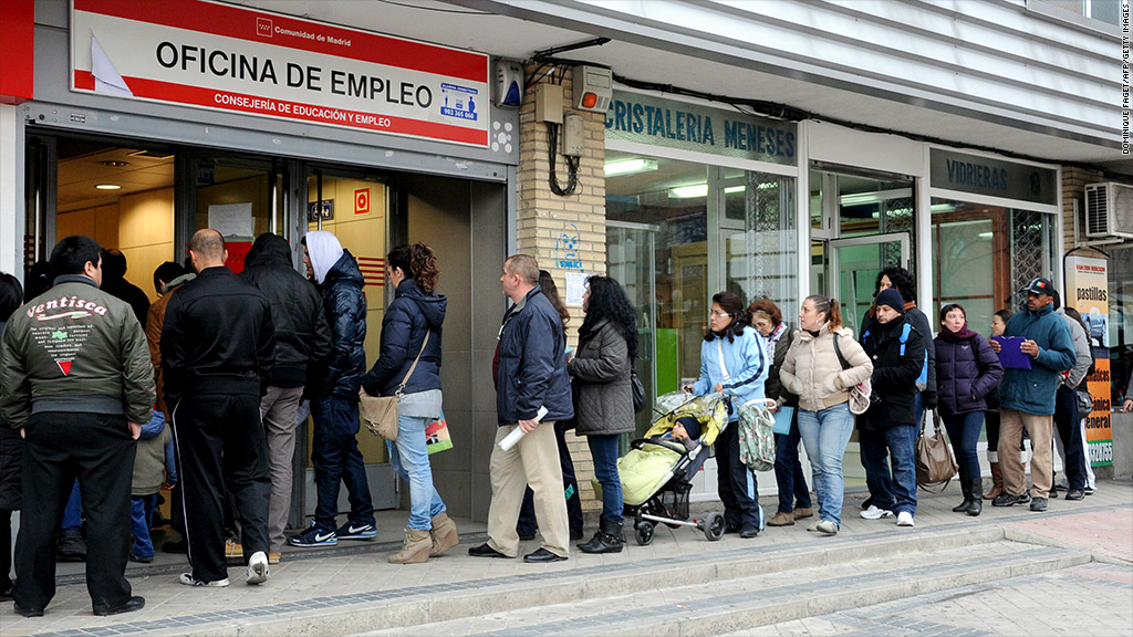 spain recession unemployment