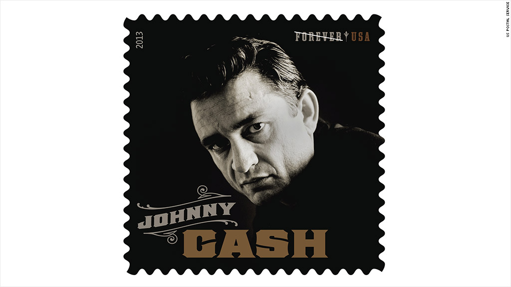johnny cash stamp
