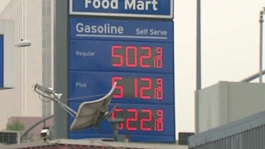 $5 a gallon gas hits California