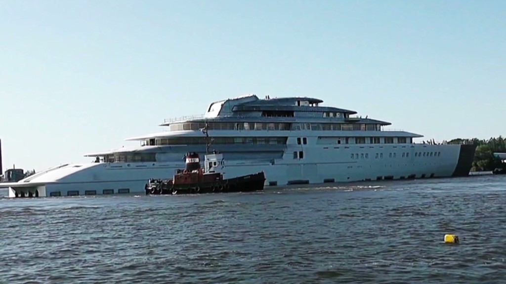 First look at the world's largest yacht