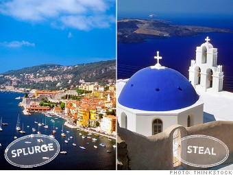 honeymoon hotspots french riviera greek isles