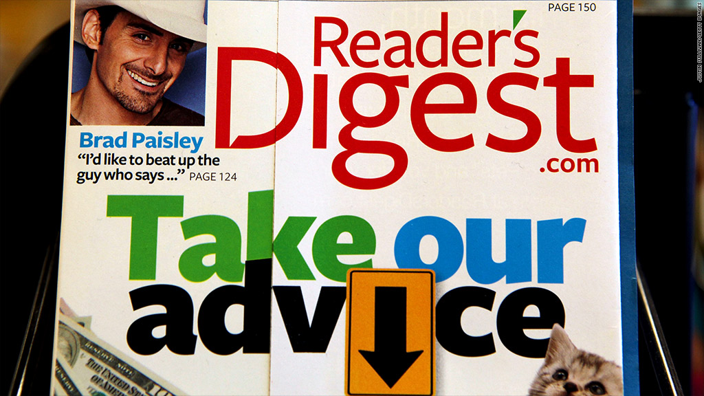 readers digest bankruptcy