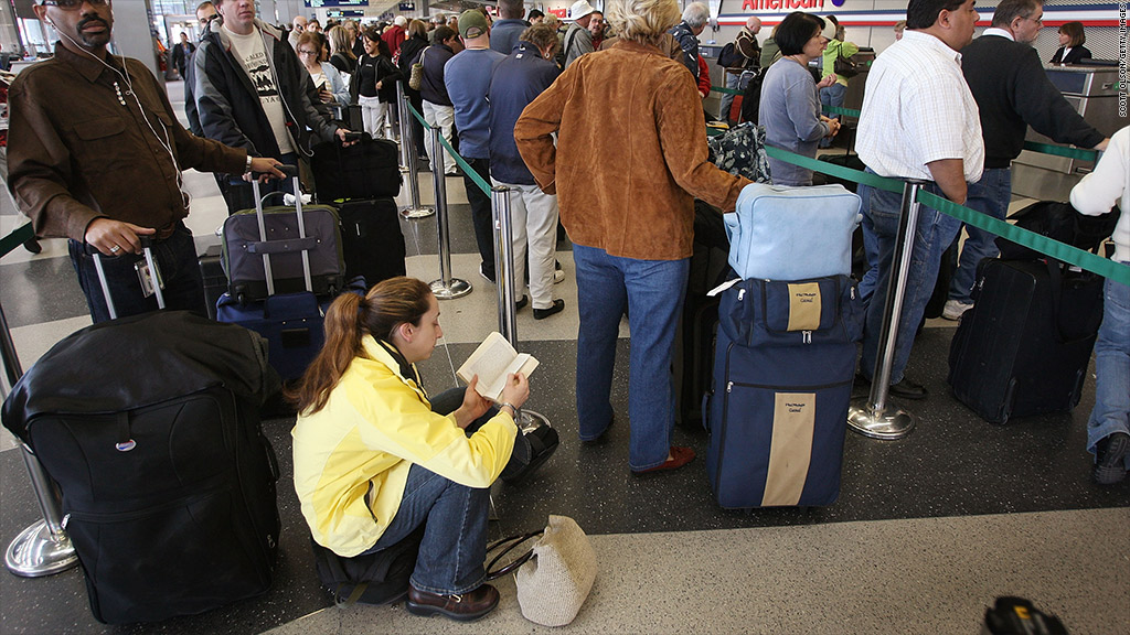 airport wait times