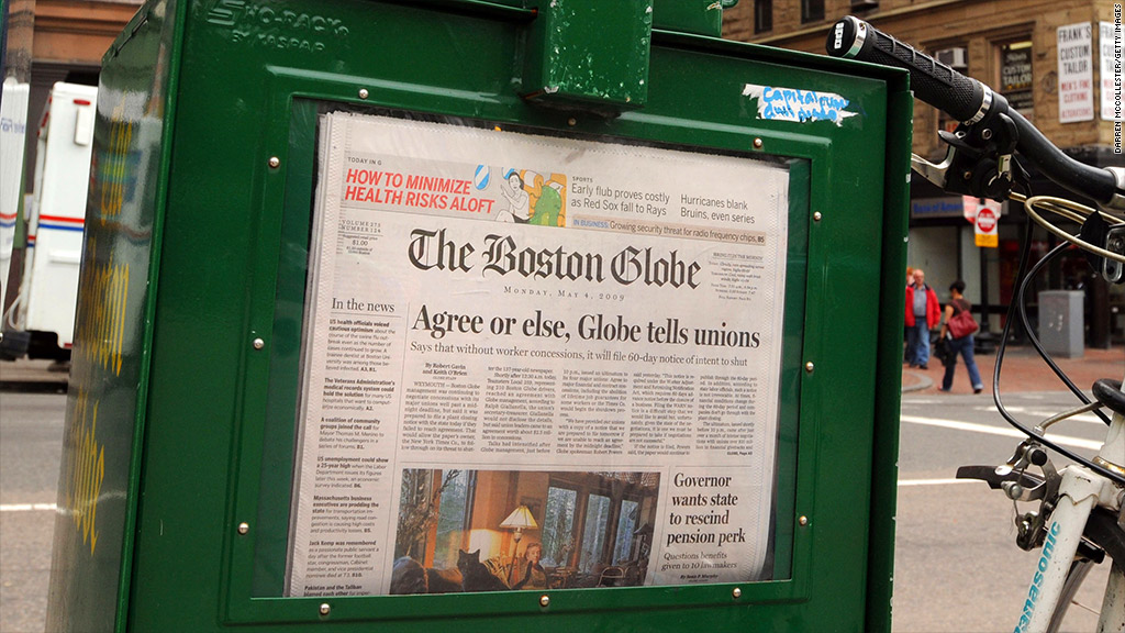 boston globe new york times