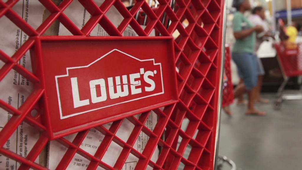 Housing rebound powers Lowe's stock