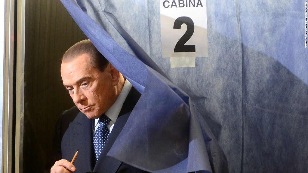 berlusconi italy elections