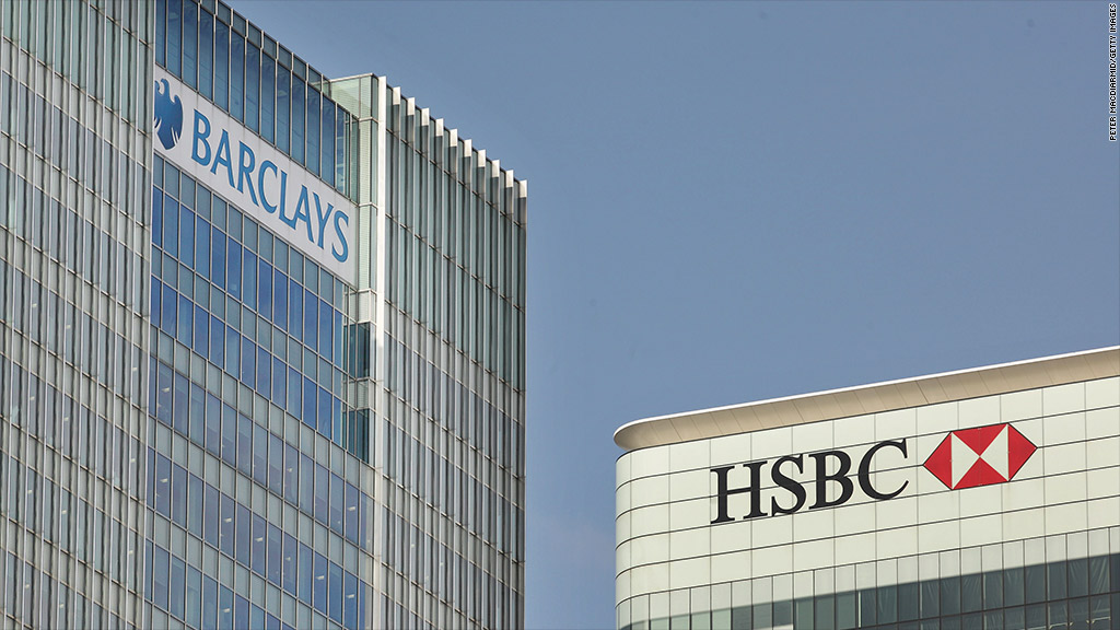 london banks barclays hsbc