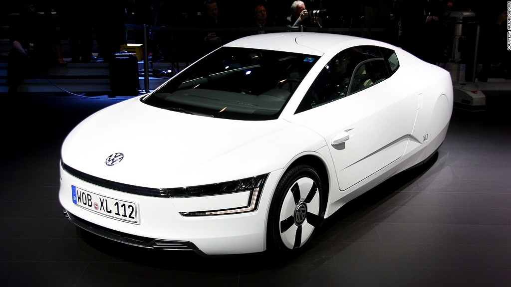 VW unveils 'world's most efficient car'