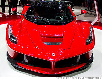Carving the air - Inside Ferrari's hybrid supercar -LaFerrari - CNNMoney