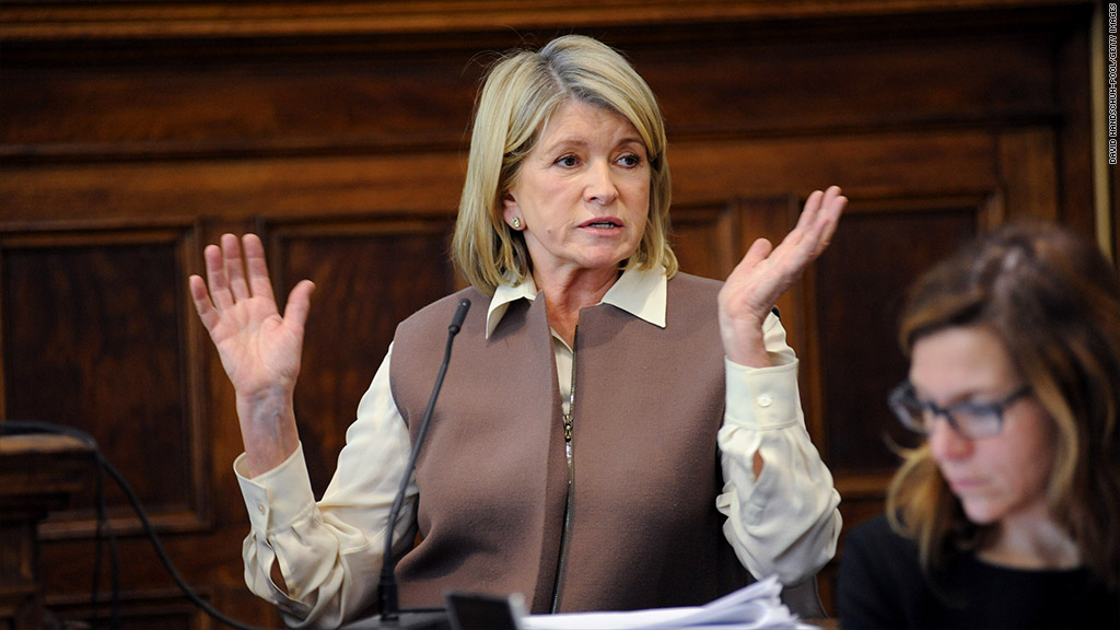 martha stewart trial