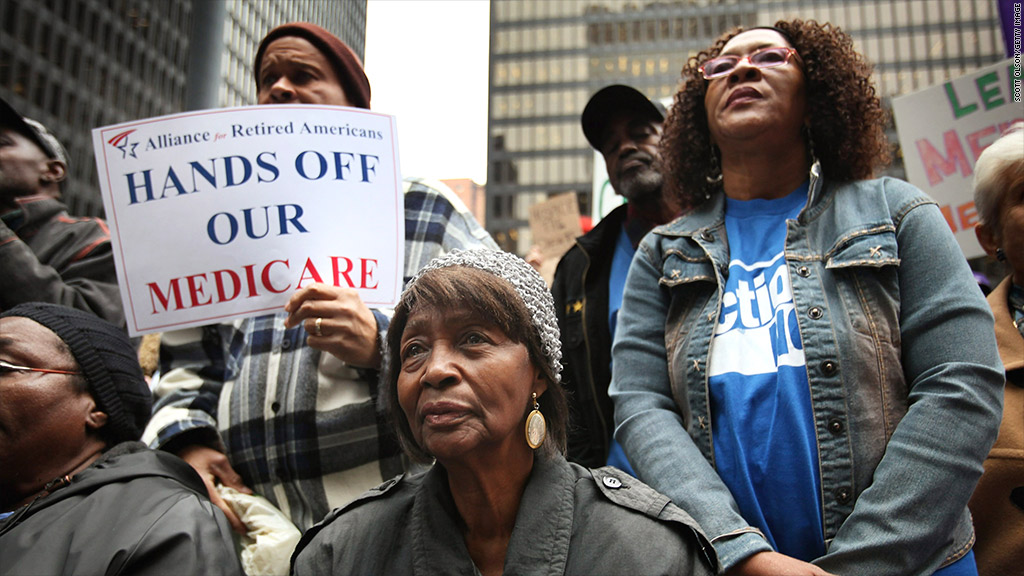 medicare protests