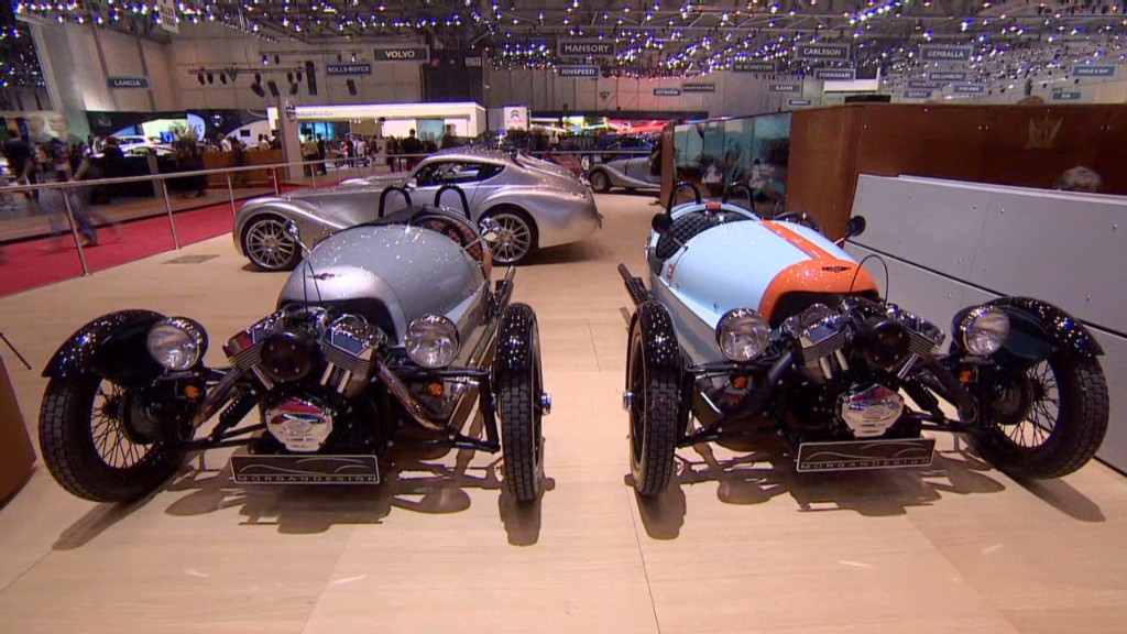 Morgan Motors' wild 3-wheel car