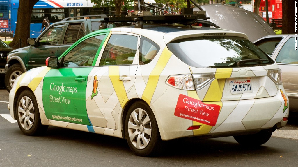 google street view car