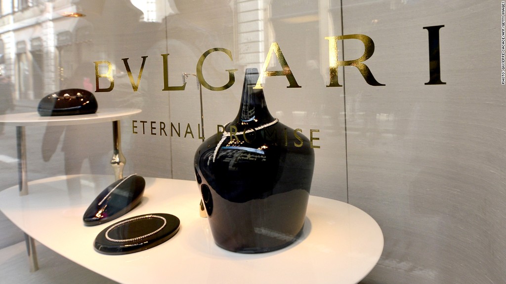 bulgari assets seized