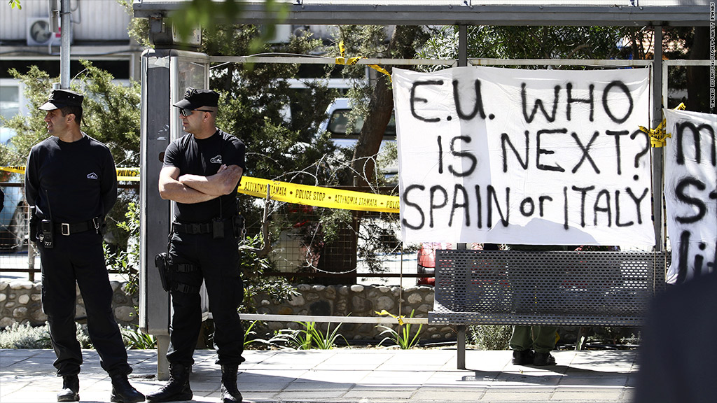 cyprus protests police