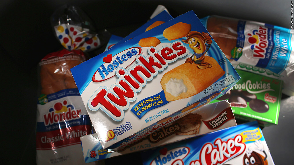 twinkies wonder bread