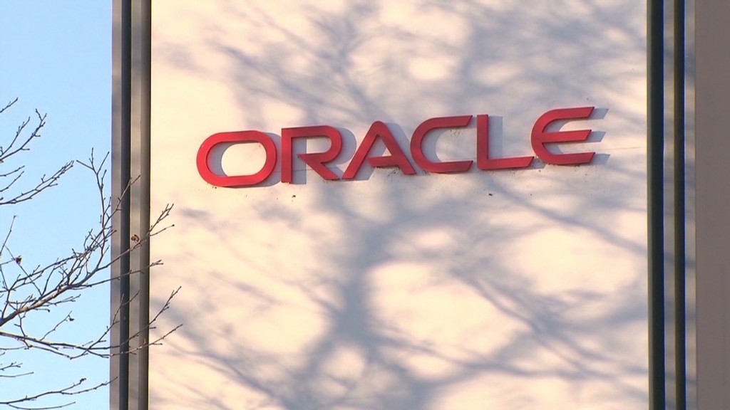 Larry Ellison takes a hit as Oracle sinks