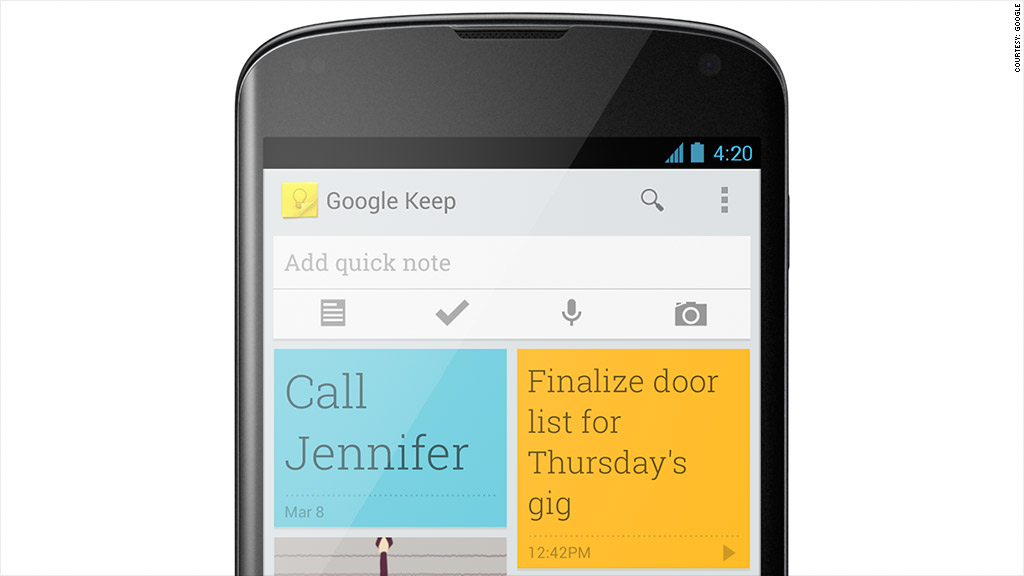 google keep notes desktop app