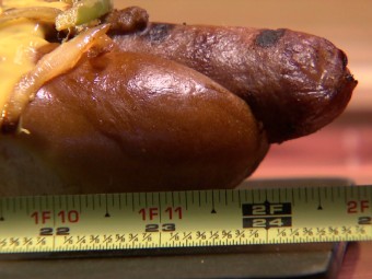 B Helfand on X: This is the Boomstick, the two-foot long hot dog named  after Nelson Cruz 😳  / X