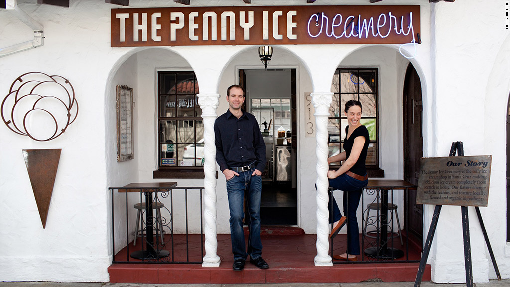 penny ice creamery zachary davis kendra baker