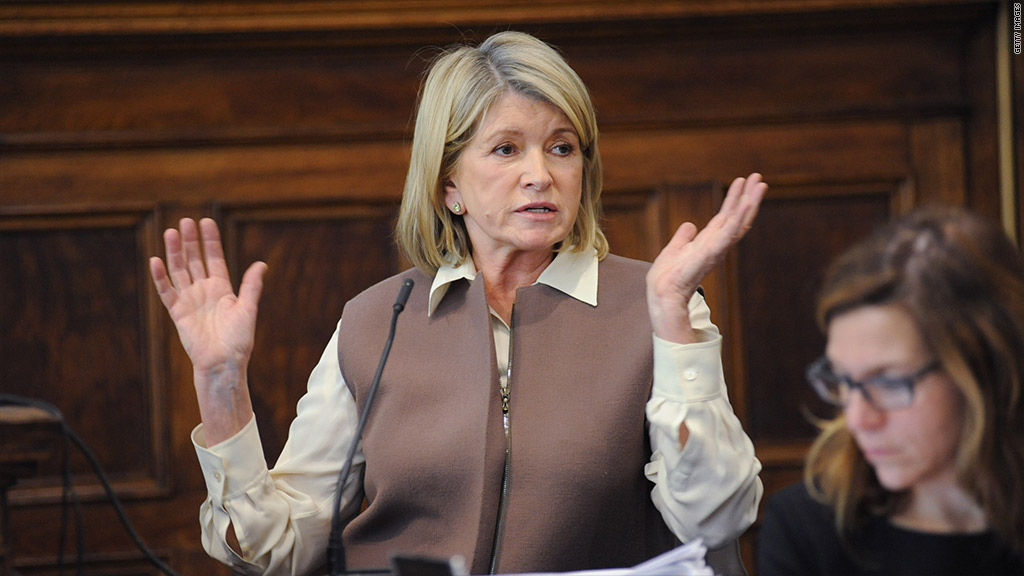 martha stewart testify