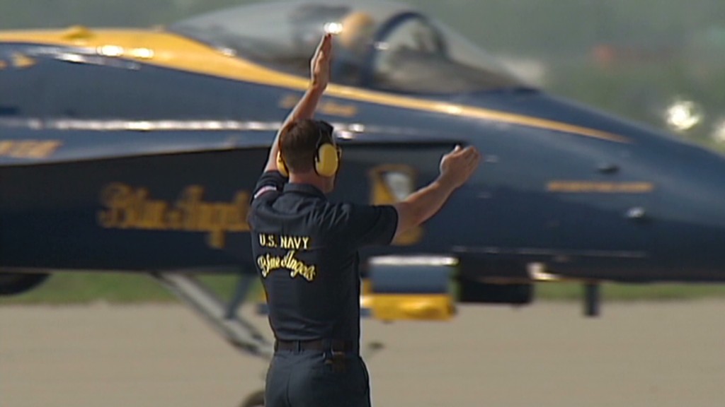 Blue Angels grounded by budget cuts