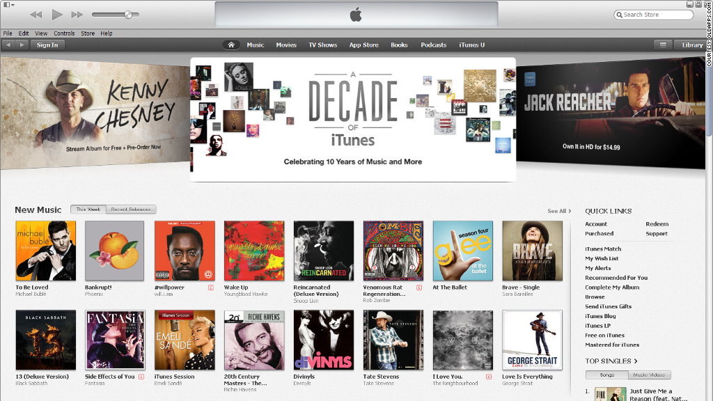 itunes 11 store