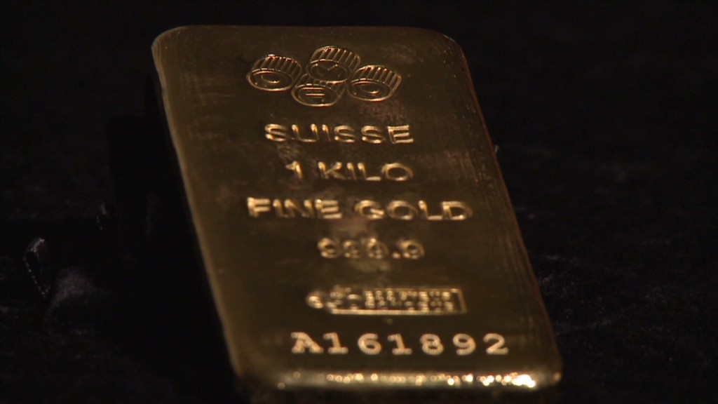 Gold pops due to weak dollar