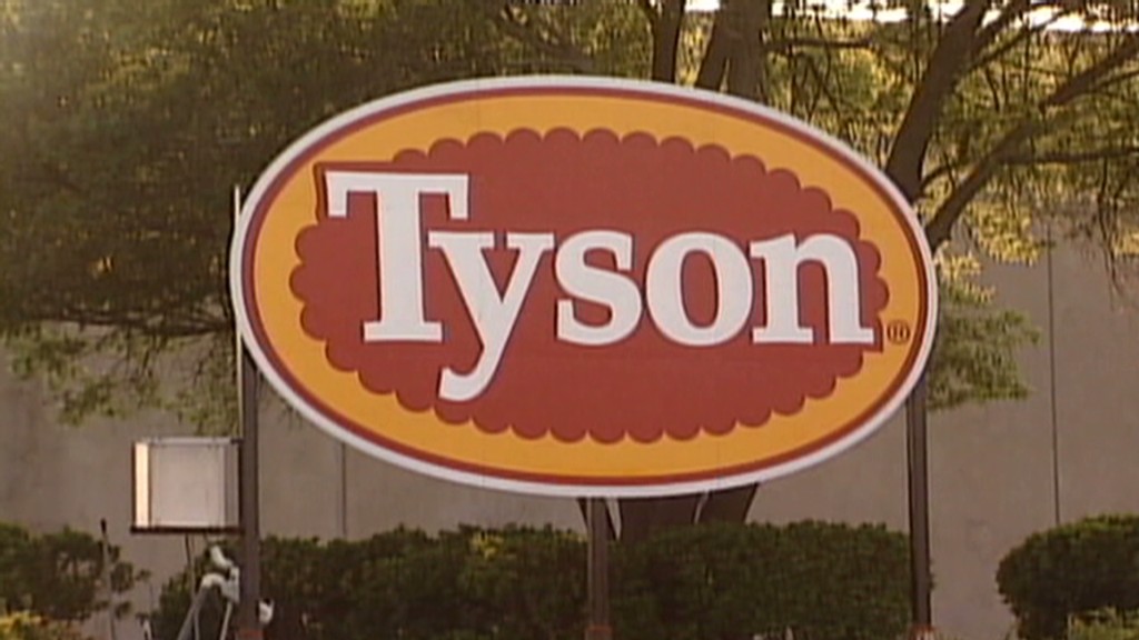 Investors take a bite out of Tyson