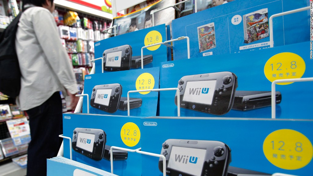 nintendo wii u sales