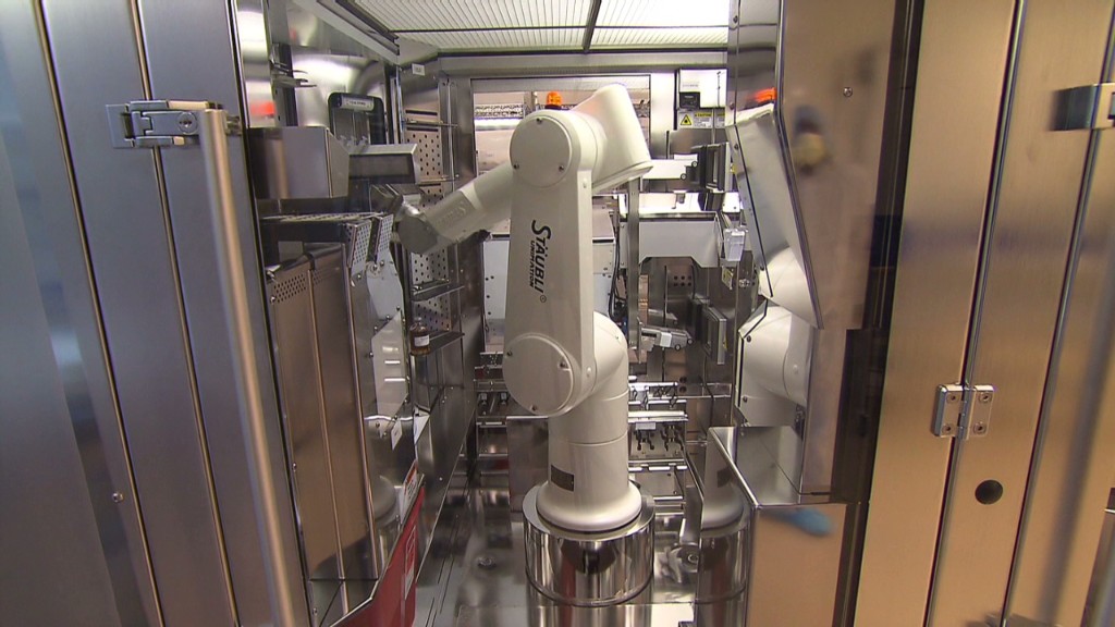 Inside the robotic pharmacy