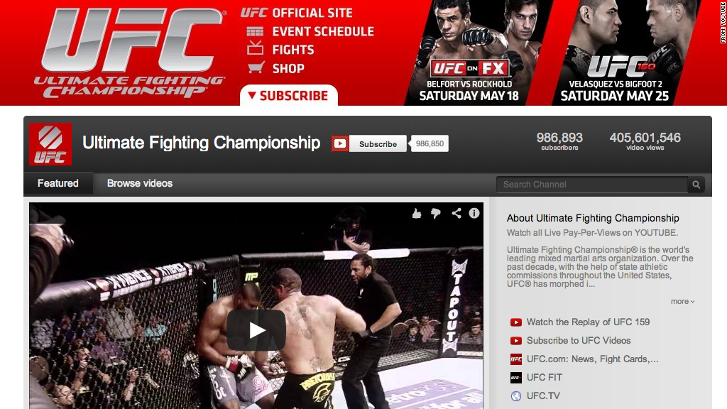 youtube ufc