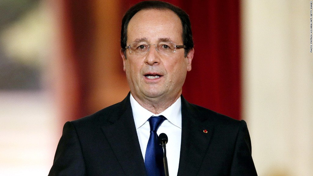 francois hollande recession