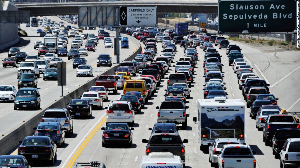 memorial day traffic