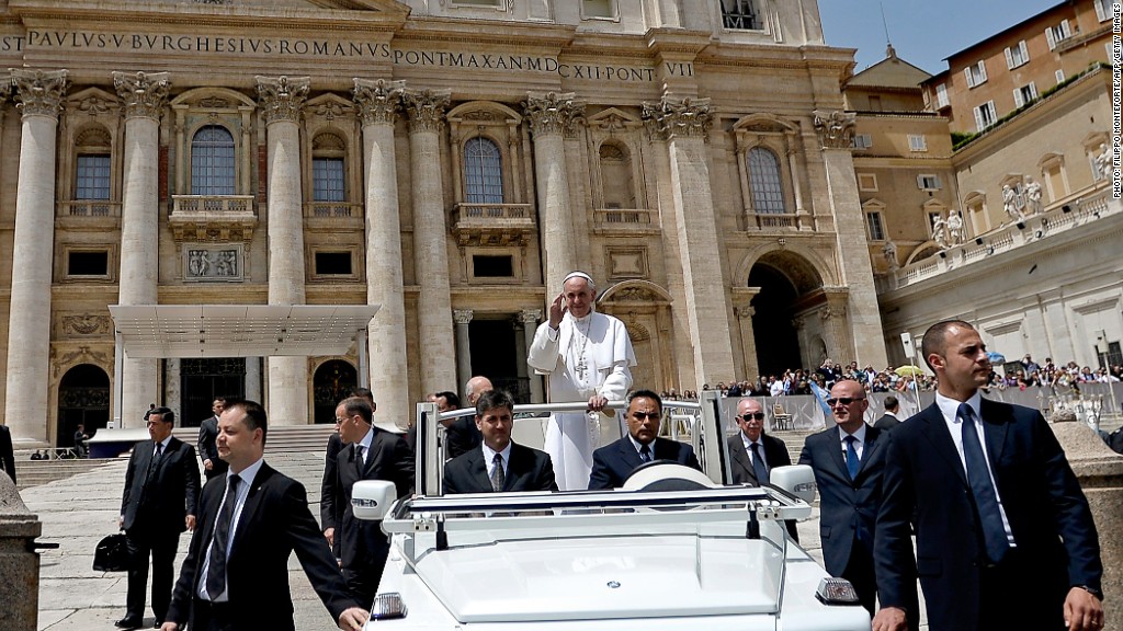 pope francis at vatican