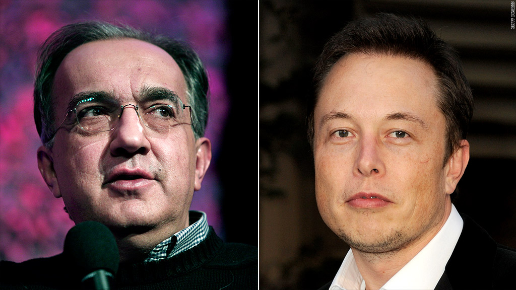 sergio marchionne elon musk