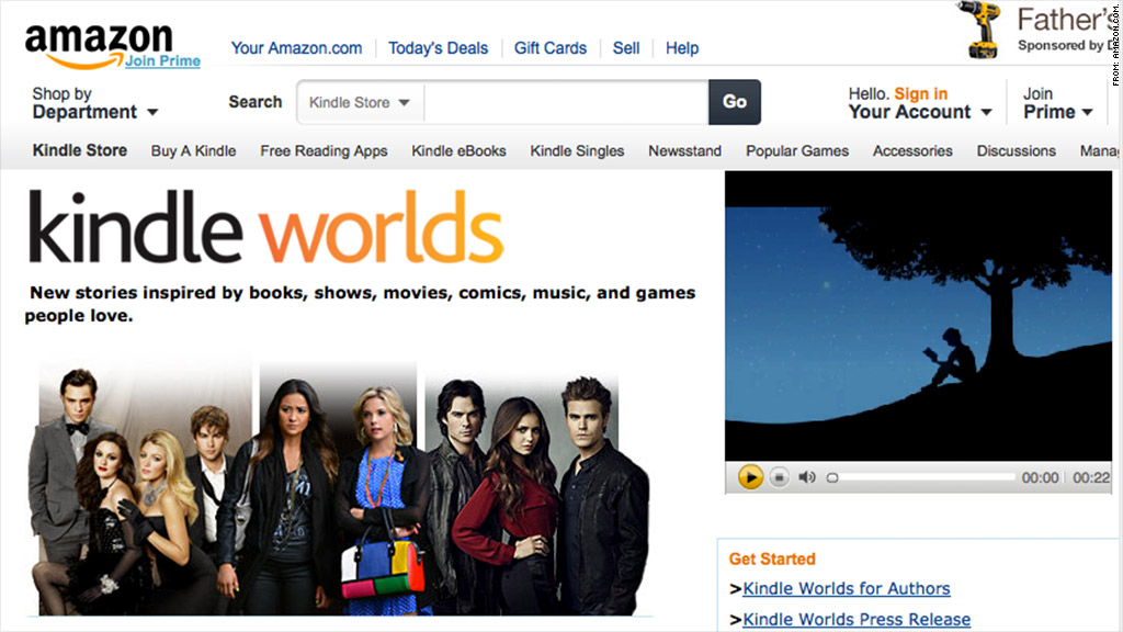 amazon kindle worlds