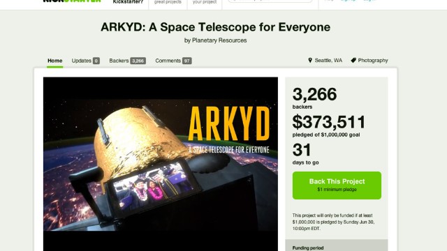 Arkyd telescope hot sale