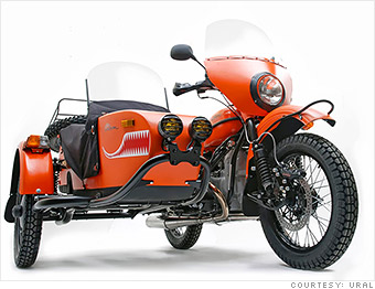 retro motorcycles ural yumal
