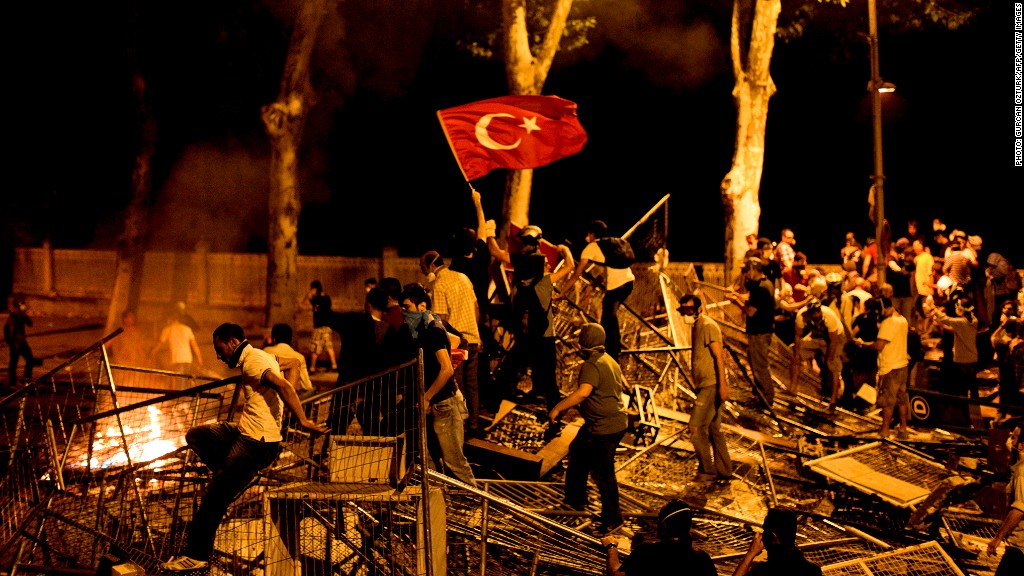turkey stock market protests