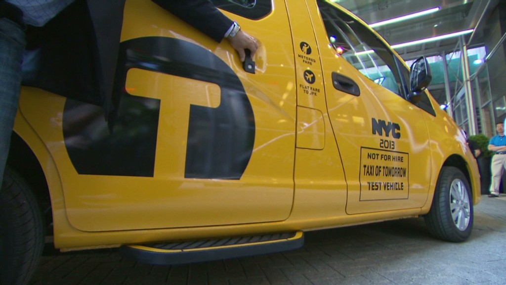 Take a ride in NYC's taxi of tomorrow